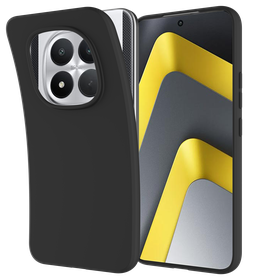 KickLite Case - Xiaomi Poco M8 Pro (5G) - Soft TPU Back Cover - Black