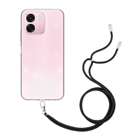Lanyard Case - Oppo A6 (4G/5G) / A6s (4G/5G) - Soft TPU Protective Cover with Necklace - Clear