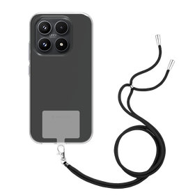 Lanyard Case - Xiaomi 17 - Soft TPU Protective Cover with Necklace - Clear
