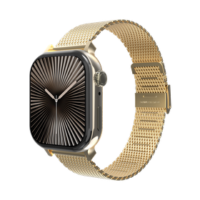 SilkSteel Strap - Apple Watch 40/41/42mm - Gold