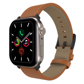 Timeless Leather Strap - Apple Watch 44/45/46/49mm - Brown