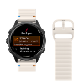 ActiveFlex Strap - Garmin Forerunner 255 / 570 (47mm) / 970 - Ivory