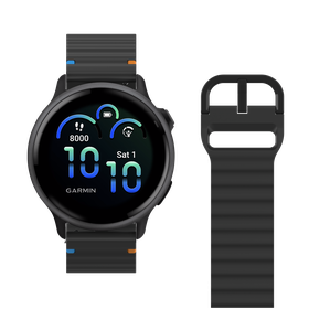 ActiveFlex Strap - Garmin Vivoactive 6 / 5 - Black