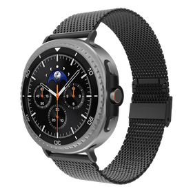 SilkSteel Strap - Galaxy Watch8 / Watch8 Classic - Black