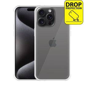 KickImpact Case - iPhone 15 Pro Max - TPU Impact Back Cover - Clear