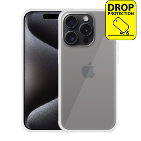 KickImpact Case - iPhone 15 Pro - TPU Impact Back Cover - Clear