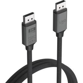 LINQ Connects Display Port to Display Port - Pro Cable (8K/60Hz) - 2m