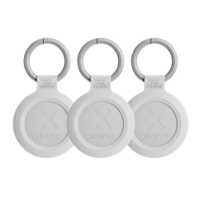 Xtorm TravelTag IP64 - Ash White (Apple iOS) - XTAG2A0-3PACK