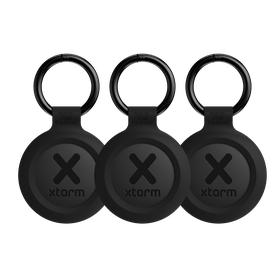 Xtorm TravelTag 3-Pack - Charcoal Black (iOS & Android) - XTAG2GA11-3PACK