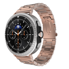 PrimeSteel Strap - Galaxy Watch8 / Watch8 Classic - Rose Gold
