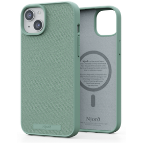 Njord Collections Case iPhone 15 Plus - Fabric - Turquoise