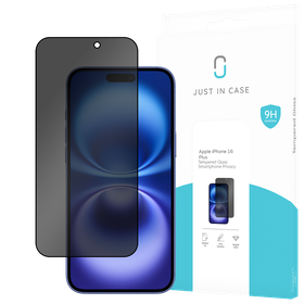 iPhone 16 Plus - Privacy Screenprotector Tempered Glass