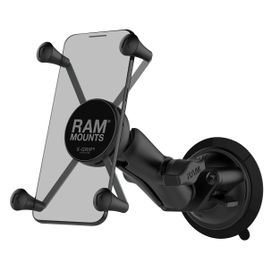 RAM Mounts - X-Grip Large Phone Mount with Twist-Lock Suction Cup - Medium - RAM-B-166-UN10U