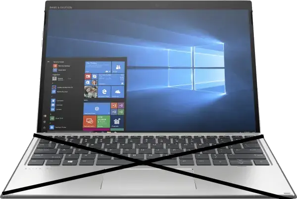 HP - Elite X2 G4 - Intel i5 8365U - 16GB Ram - SSD 256GB - 13" (33,02 cm) touchscreen - Windows 11 Pro - Geen toetsenbord