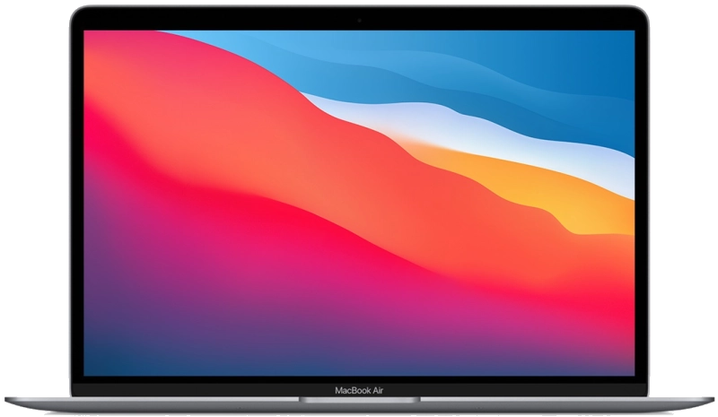 [NEW] Macbook Air 13" - Apple M1 8-core - Apple 7-core GPU - 8GB Ram - SSD 256GB - 2020 - Space Gray - Franstalig toetsenbord