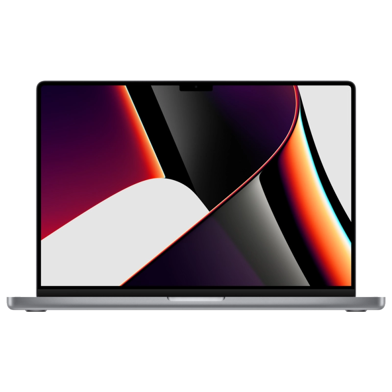 Macbook Pro 16" - Apple M1 Pro 10-core 2,1GHz - 16GB Ram - SSD 512GB - 2021 - Space Gray - Nederlands toetsenbord - Afbeelding 2