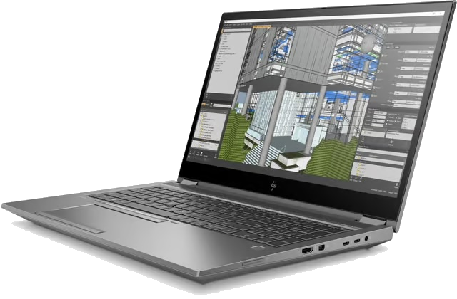 HP Zbook Fury 15 G8 - Intel Core i7-11850H - 32GB Ram - 1TB - 15,6" (39.62 cm) - NVIDIA Quadro T1200 - Windows 11 Pro - Qwerty US - Afbeelding 2