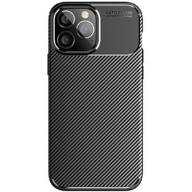iPhone 14 Pro - Rugged Soft TPU Case - Black