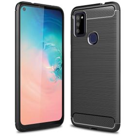 Samsung Galaxy M51 - Rugged Soft TPU Case - Black