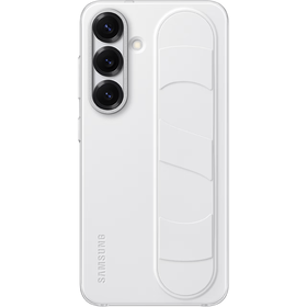 Samsung Galaxy S25+ - Standing Grip Case - White - EF-GS936CWEGWW