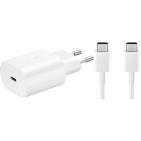 Samsung 25W USB-C Adapter - White - GP-PTU021SOAWQ/GP-TOU021RFBWW - TA800 - (bulk packed)