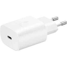 Samsung 25W USB-C Adapter - White - GP-PTU021SOAWQ - TA800 - (bulk packed)