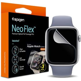 Spigen Screenprotector Apple Watch 40/41mm - Neo Flex 3 Pack - Clear