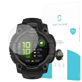 Garmin Instinct 3 (50mm) - 2 pack - Screenprotector Tempered Glass
