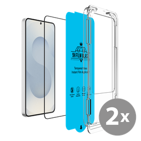 Samsung Galaxy S26 - Tempered Glass Screenprotector with Applicator - 2 Pack