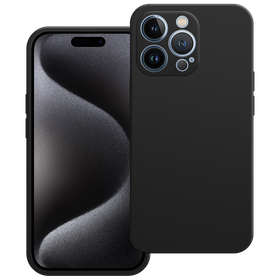 Kick Case - iPhone 15 Pro - TPU Back Cover - Black
