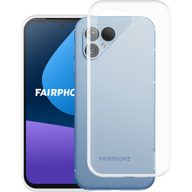 KickLite Case - Fairphone 5 - Soft TPU Back Cover - Clear