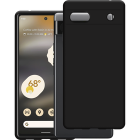 KickLite Case - Google Pixel 6a - Soft TPU Back Cover - Black