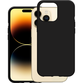KickLite Case - iPhone 14 Pro Max - Soft TPU Back Cover - Black