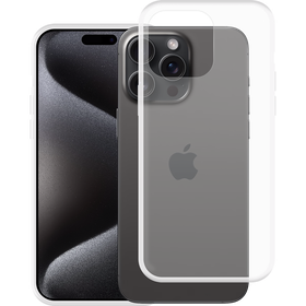 KickLite Case - iPhone 15 Pro Max - Soft TPU Back Cover - Clear