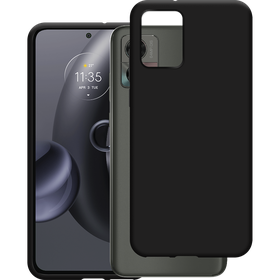 KickLite Case - Motorola Edge 30 Neo - Soft TPU Back Cover - Black