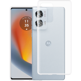 KickLite Case - Motorola Edge 50 Fusion (5G) - Soft TPU Back Cover - Clear