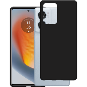 KickLite Case - Motorola Edge 50 Fusion (5G) - Soft TPU Back Cover - Black