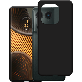 KickLite Case - Motorola Edge 50 Ultra (5G) - Soft TPU Back Cover - Black