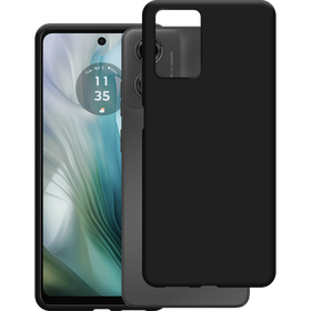 KickLite Case - Motorola Moto E14 - Soft TPU Back Cover - Black