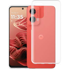 KickLite Case - Motorola Moto G35 - Soft TPU Back Cover - Clear