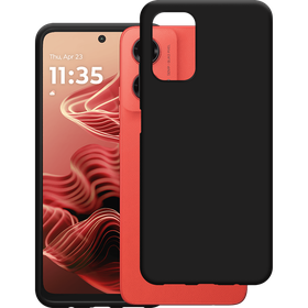 KickLite Case - Motorola Moto G35 - Soft TPU Back Cover - Black