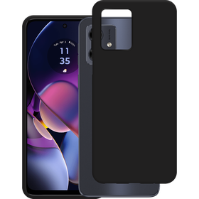 KickLite Case - Motorola Moto G54 (5G) - Soft TPU Back Cover - Black