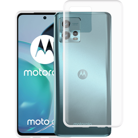 KickLite Case - Motorola Moto G72 - Soft TPU Back Cover - Clear
