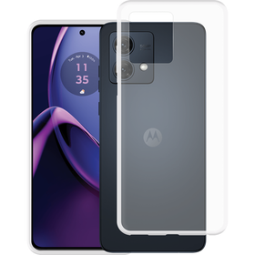 KickLite Case - Motorola Moto G84 (5G) - Soft TPU Back Cover - Clear