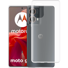KickLite Case - Motorola Moto G85 - Soft TPU Back Cover - Clear