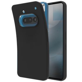 KickLite Case - Nothing Phone (3a) - Soft TPU Back Cover - Black