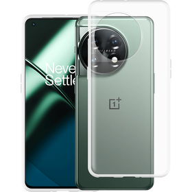 KickLite Case - OnePlus 11 - Soft TPU Back Cover - Clear