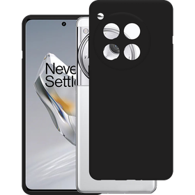KickLite Case - OnePlus 12 - Soft TPU Back Cover - Black