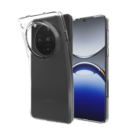KickLite Case - Oppo Find X8 Pro - Soft TPU Back Cover - Clear