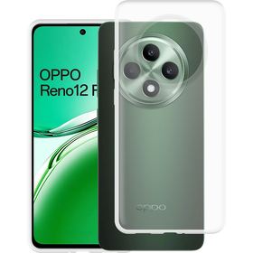 KickLite Case - Oppo Reno12 F (5G) - Soft TPU Back Cover - Clear